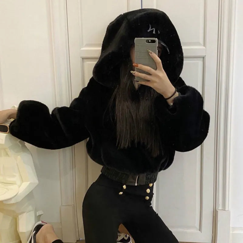 Estelle's - Joli Manteau à Capuche Pour Femme