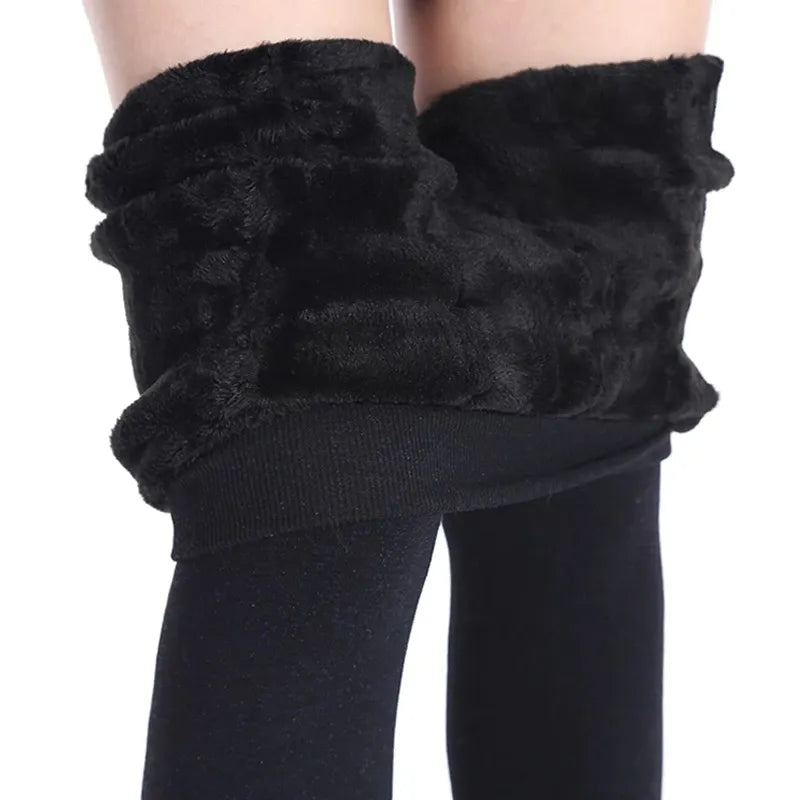Lyana's - Leggings Avec Fourrure Chaude