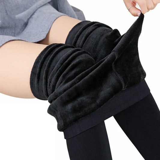 Lyana's - Leggings Avec Fourrure Chaude