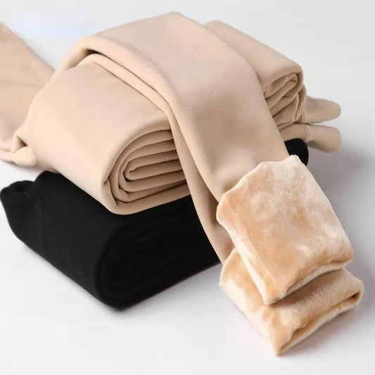 Lyana's - Leggings Avec Fourrure Chaude