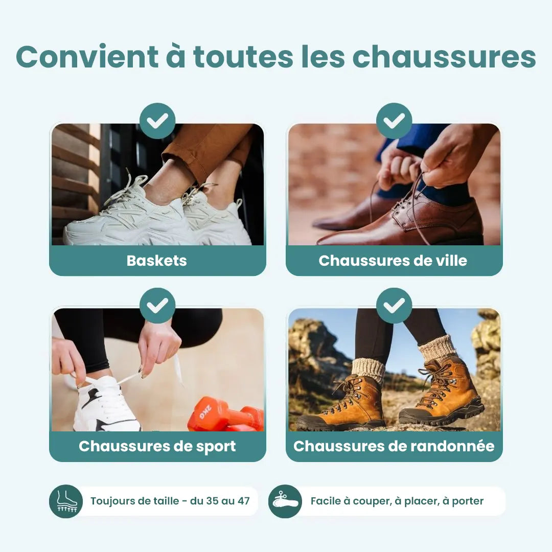 OrthoSoft™ - Semelles Magnétiques